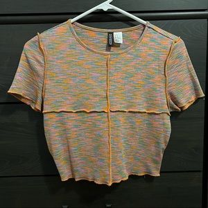 H&M y2k cropped baby tee